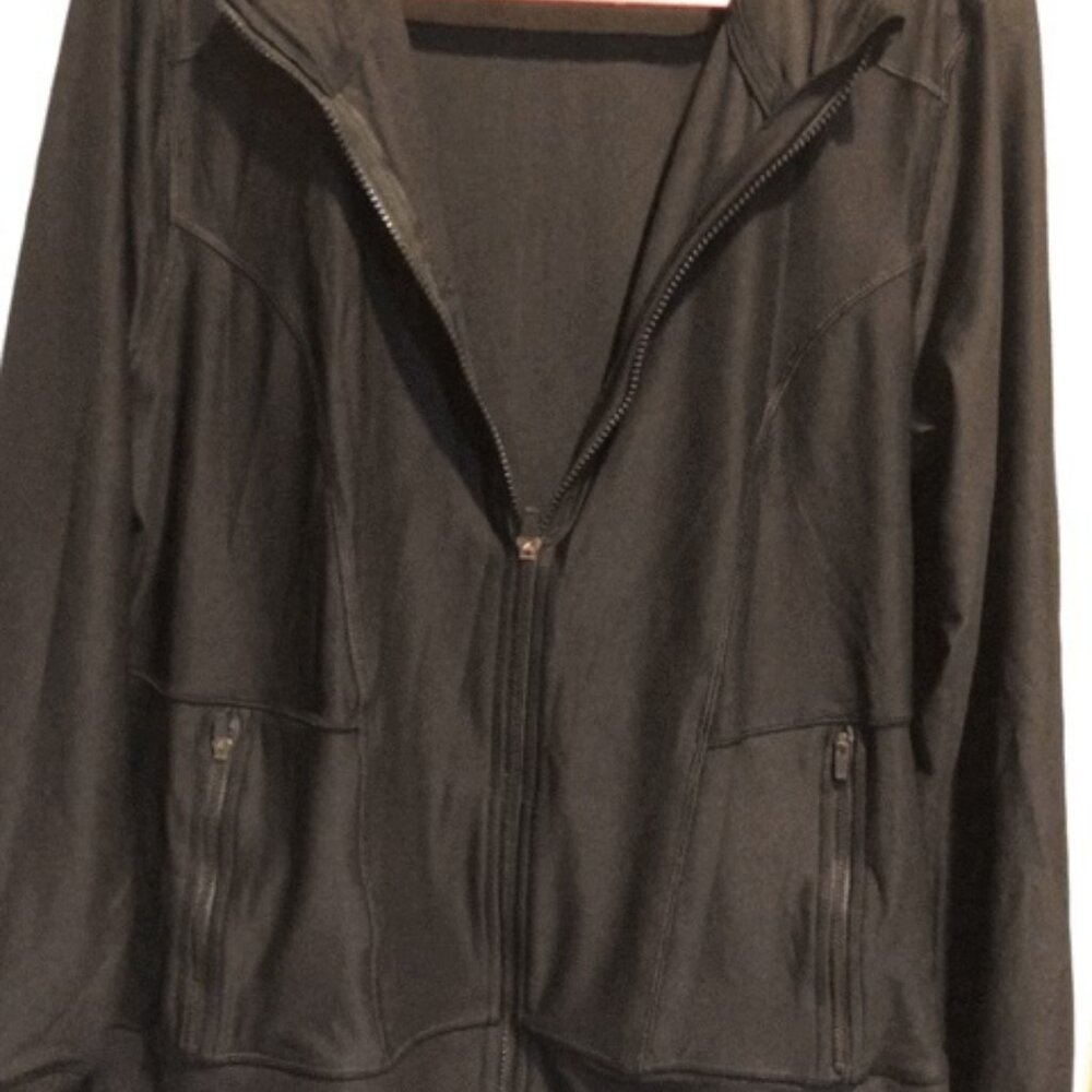 Golf / Athletic Full Zip RBX Jacket – Black Wm XL